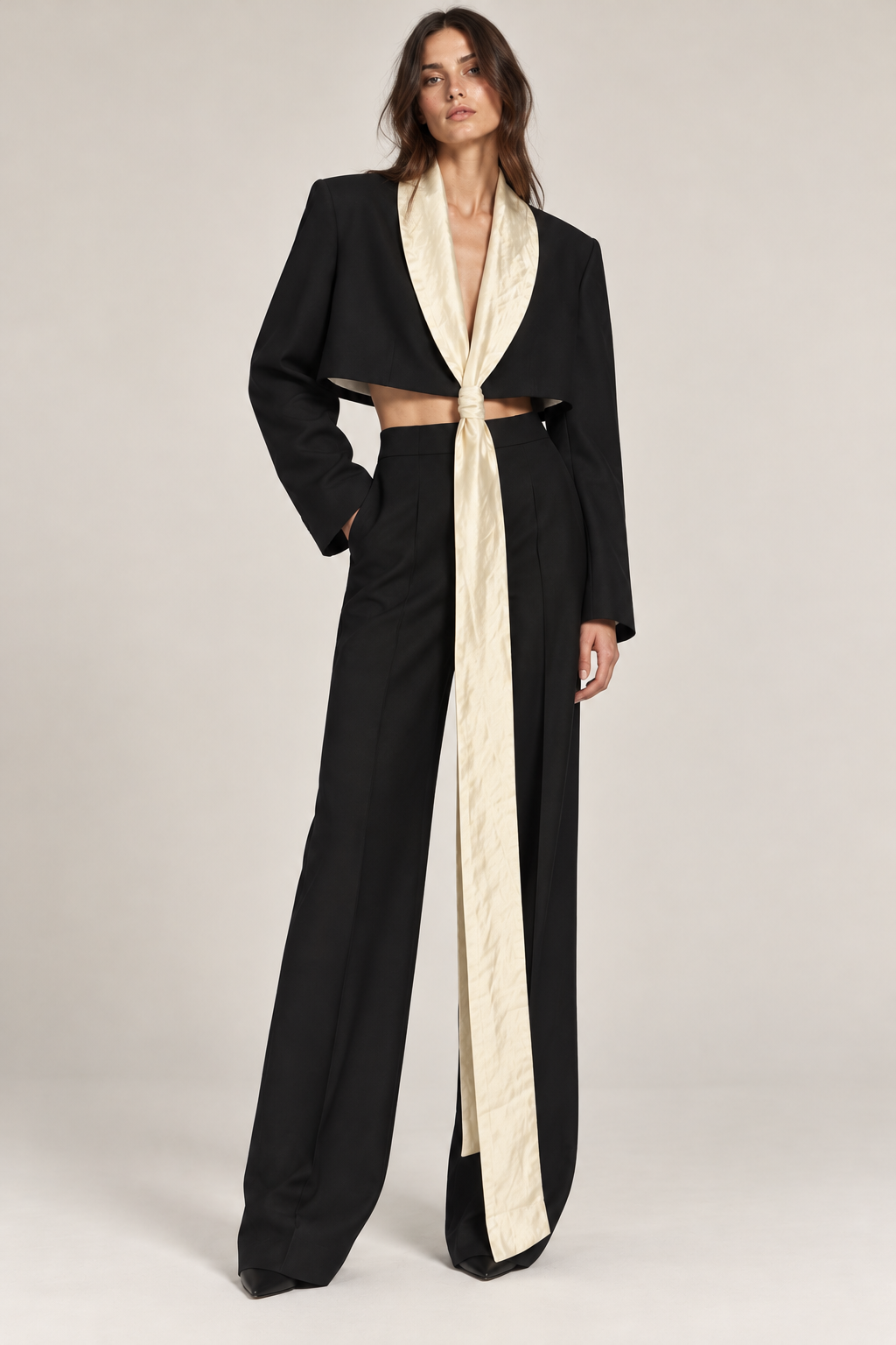 Cropped Blazer