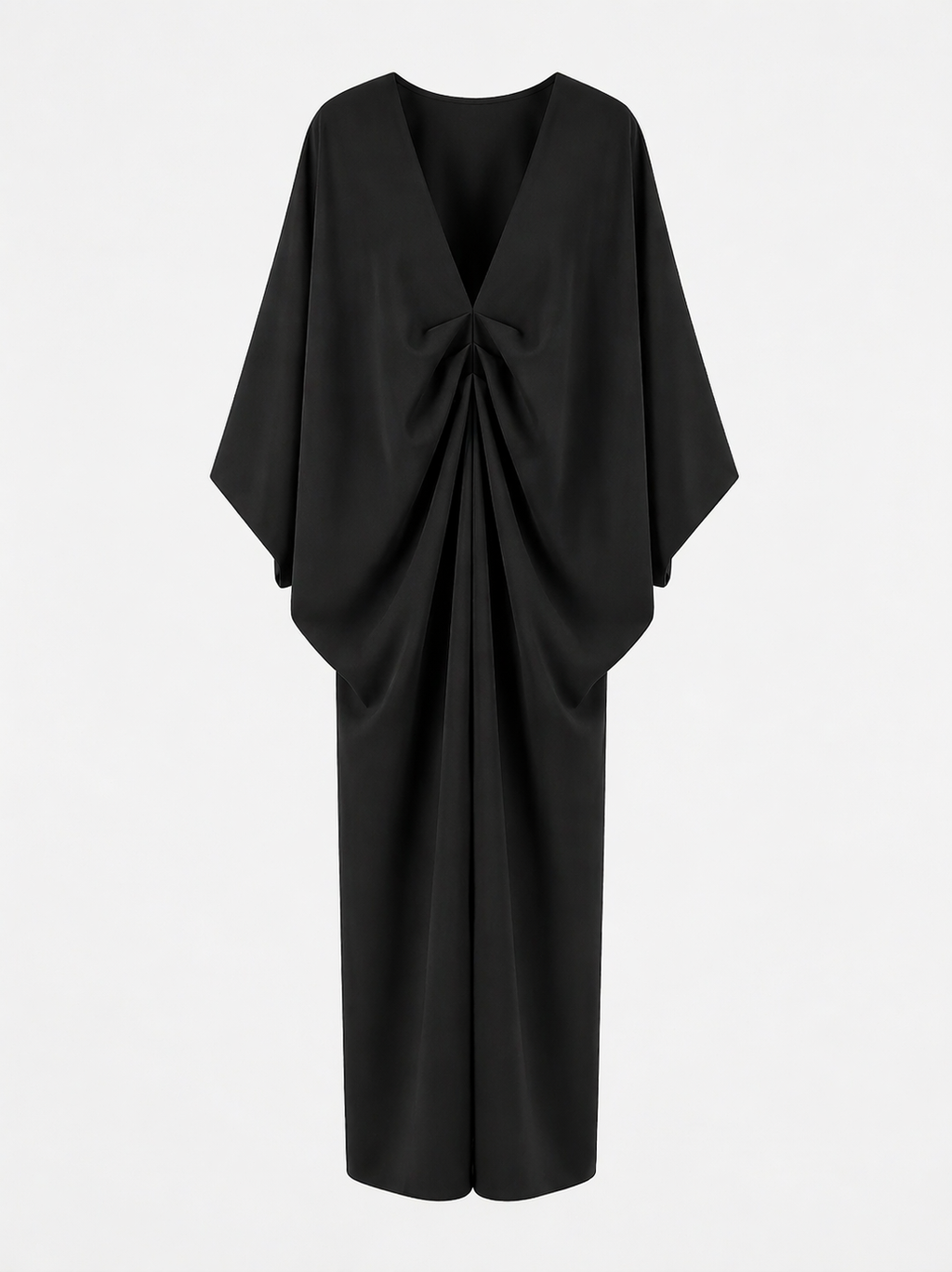 Kaftan draped dress