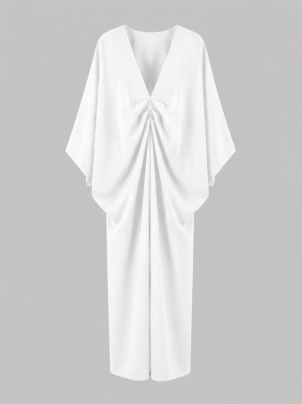 Kaftan draped dress